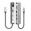 PORT CONNECT USB-C 1× 4K dokovacia stanica, 9v1, hliníková konštrukcia, 85W PD, strieborná 900164