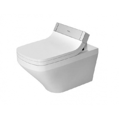 Duravit DuraStyle - Závesné WC pre SensoWash, Rimless, s HygieneGlaze, alpská biela 2542592000