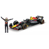 Bburago - RACE Formula F1 s figúrkou jazdca, Oracle Red Bull Racing RB19 (2023), 11# Peréz, 1:24