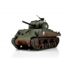 TORRO tank PRE 1/16 RC M4A3 Sherman 75mm zelená kamufláž - BB Airsoft (TOR11216-GN)