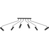 Nowodvorski 6505 Stropné svietidlo EYE SUPER BLACK 6505 čierne