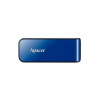 Apacer USB flash disk, USB 2.0, 64GB, AH334, modrý, AP64GAH334U-1, USB A, s výsuvným konektorom