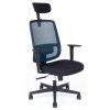 OFFICE PRO Kancelárska stolička CANTO BLACK SP modrá