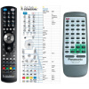 panasonic rak-ch957wk rak-ch957w1k - náhradný diaľkový ovládač kompatibilný