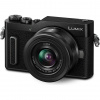 Panasonic DC-GX880K Lumix digitální fotoaparát pro blogery + H-FS12032 12-32mm, F3.5-5.6 (4K fotografie, noční autoportrétní režim, wi-fi), černá