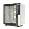 Kombinovaná parná rúra - vhodná pre 10 zásobníky (1/1 GN / 60 x 40 cm) - digitálny displej - 400V (Maxima)