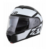 Prilba F19, ZED (čierna/biela/sivá) 2026 Velikost: XS (53 až 54 cm)