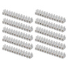 Svorkovnica 12×6,0 mm biela