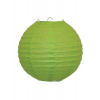 Lampion papírový 25 cm, zelený