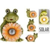 Solárne svietidlá - Dekoratívne lampa solárne LED žaba s kvetinou 14x (Solárne svietidlá - Dekoratívne lampa solárne LED žaba s kvetinou 14x)