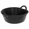 KERBL 323463 gumový kŕmny a napájací žľab - objem 20l, výška 18cm, priemer 48cm