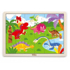 Viga Drevené puzzle dinosaury 24 ks