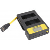 PATONA Photo Duálna nabíjačka Canon LP-E8 s LCD displejom, USB PT141574