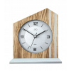 DREVENÉ HNEDÉ TICHÉ KRBOVÉ HODINY JVD HS24014.78 18 x 20 cm