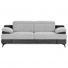 Livetastic TROJMIESTNA POHOVKA, textil, grafitová, strieborná - Online Only obývacie izby - 000552063708
