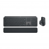 Logitech MX Keys combo for Business Gen 2 klávesnica Obsahuje myš Kancelária RF Wireless + Bluetooth QWERTY US International Grafit (920-010933)