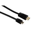 HAMA 122119 mini HDMI kábel vidlica - vidlica typ C, pozlátený, 3 *, 1,5 m
