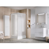 Ravak SUPERNOVA ASBRV2 rohový sprchový box 80x80cm,Pearl/Biely,posuvné dvere+Cleaner 8264411211