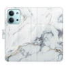 Flip pouzdro iSaprio - Xiaomi Redmi 15C - SilverMarble 15 s kapsičkami na karty (Flipové knížkové pouzdro, obal, kryt iSaprio s přihrádkami na karty a motivem)