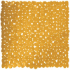 Spirella Protišmyková podložka do sprchy GALETS, žltá, 53 x 53 cm