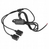 DC-DC 12V-5V Menič Napätia s 2 USB Portami