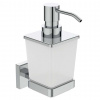 Ideal Standard IOM Square Dávkovač mydla s držiakom, matné sklo/chróm E2252AA