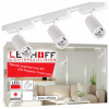 Magnetické lištové osvetlenie Koľajnica 1m 3x reflektor lampa BIELA
