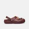 Crocs Classic Lined IAM Brown Bear Clog T Dark Clay