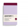 Zošit LEUCHTTURM1917 Jottbook Double, Lilac & Port Red, Flexcover, 80 g/m2 papier, 59 p., riadkovaný