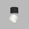 LED2 11508331 Stropné bodové svietidlo KLIP ON LED, 11W, 3000K, 770lm, IP20, čierna/biela