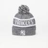 New Era New York Yankees Jake Bobble Knit Beanie Hat Black/ White Universal Universal