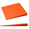 Akustický panel oranžový KLIN skosený 50x50 cm hrúbka 5cm