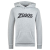 Zoggs Mikina - Byron Hoodie Junior L sivá/čierna