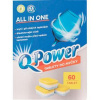 Q-Power Tablety do umývačky riadu 60ks Economy