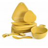 Vega Light My Fire 2418410210 Outdoor MealKit 8-dielna súprava riadu do prírody, žltá