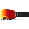 100% NORG HiPER Goggle - Black/Red - Mirror Red Lens