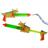 LEAN TOYS Vodná pištoľ Dinosaurus 40 cm – zelený