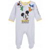 Dojčensky overal - PAJACYK DISNEY 86 GREY (Baby Pajacek pre chlapca Mickey Mouse 86)