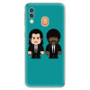 Silikonové pouzdro iSaprio - Samsung Galaxy A40 - Pulp Fiction (Odolný silikonový kryt, obal, pouzdro iSaprio - Samsung Galaxy A40 - Pulp Fiction - skvělá ochrana a pružnost, stylový UV potisk, lehkos