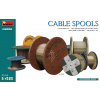 MiniArt Cable spools wooden (8) 1/48