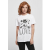 Ladies Minnie Loves Mickey Tee - white M
