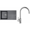 Set Sinks G13472 (dřez Perfecto 860 Titanium 72 + baterie Vitalia Chrom - lesklý)