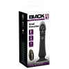 Black Velvets Anální vibrátor s funkcí tahu a přísavkou