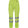 CERVA CIUDADES VIGO HV / Ľahké full HI-VIS nohavice do pása - HV žltá