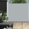 vidaXL zaťahovacia bočná markíza na terasu 170 x 300 cm sivá