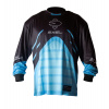 Exel G MAX GOALIE JERSEY NBLUE/BLACK L, modrá / čierna