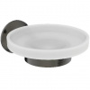 Ideal Standard La Dolce Vita - Mydlovnička s držiakom, sklo/Magnetic Grey T5507A5
