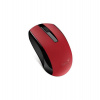 Genius ECO-8100 Myš, bezdrátová, optická, 1600dpi, dobíjecí,USB, červená (31030004403)