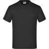 James & Nicholson Tričko JN 19, krátký rukáv, dětské COT02001900201-black S Černá