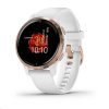 Garmin GPS sportovní hodinky Venu2S Rose Gold/White Band, EU 010-02429-13